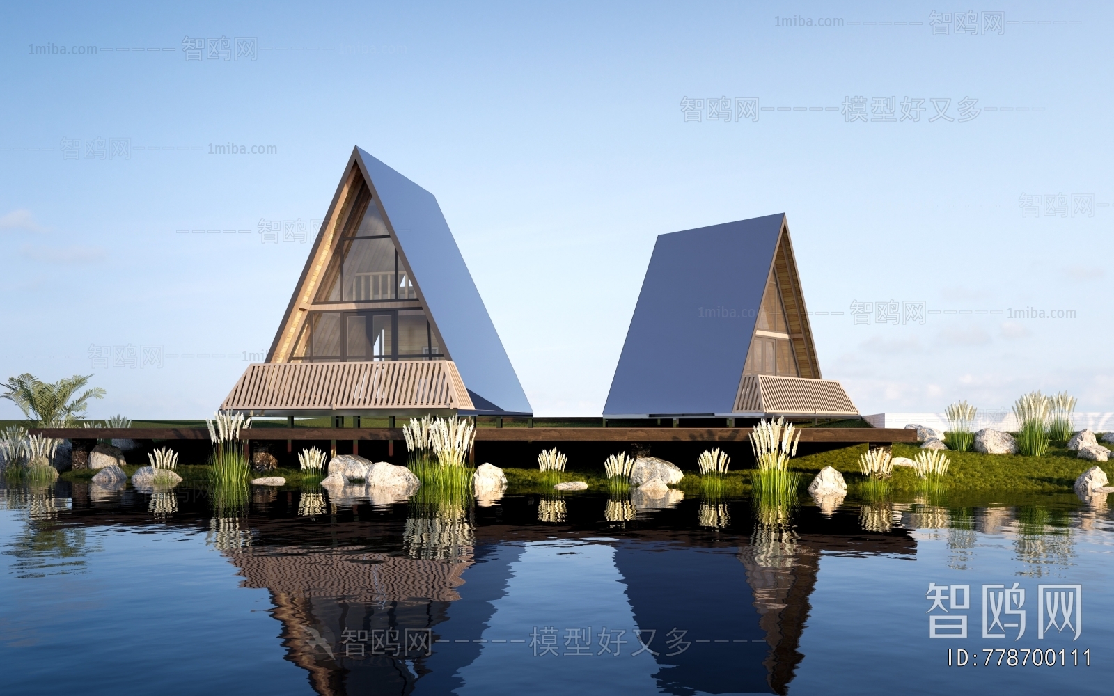 New Chinese Style Appearance Of Commercial Building