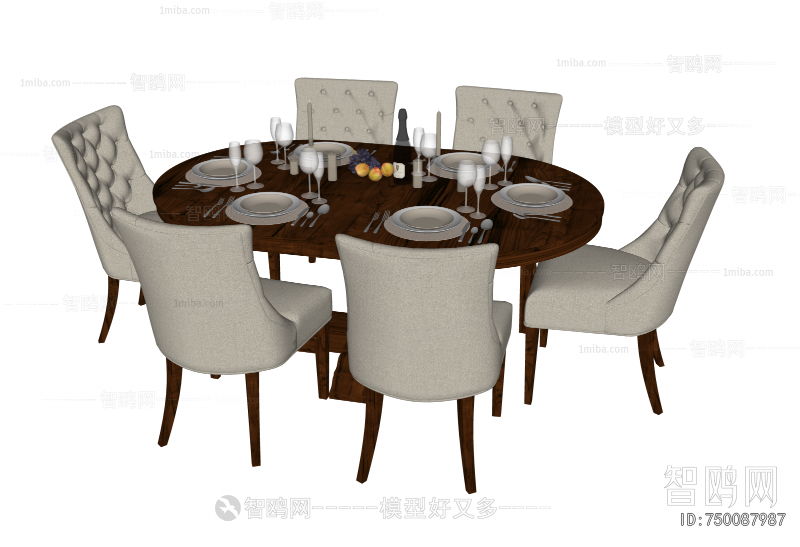 American Style Dining Table And Chairs