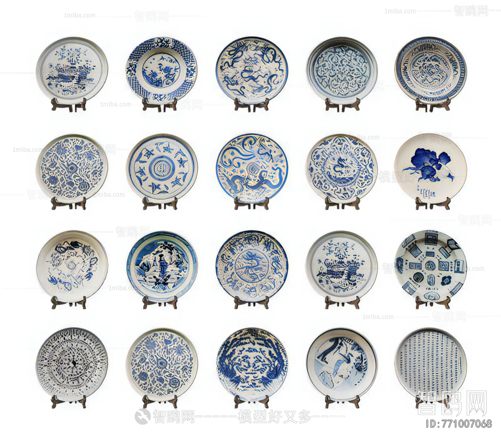 New Chinese Style Decorative Set