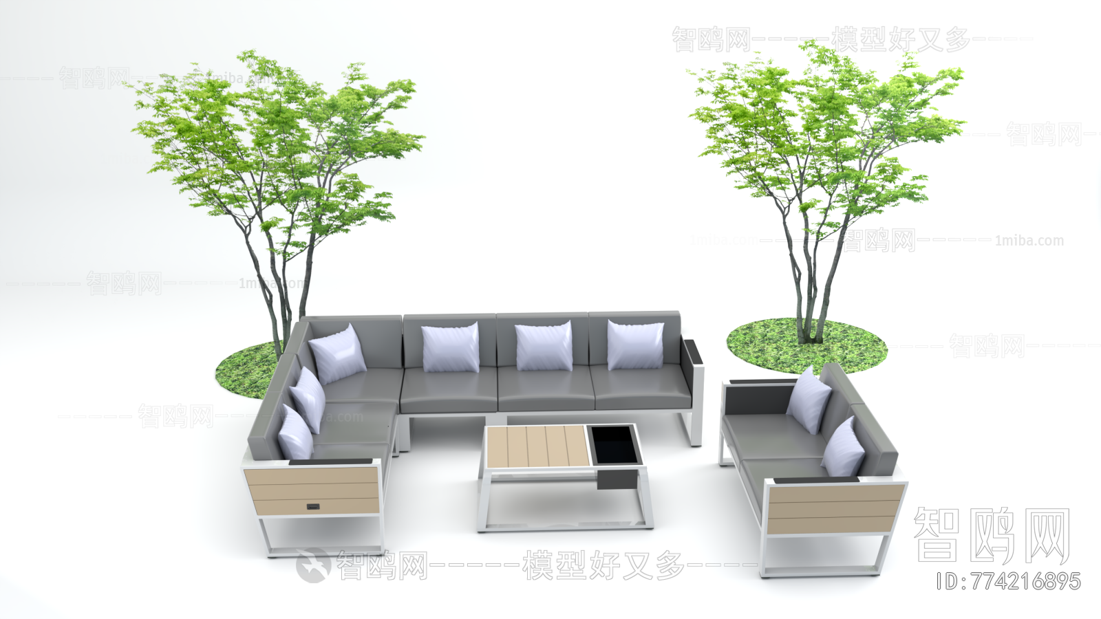 Modern Outdoor Sofa