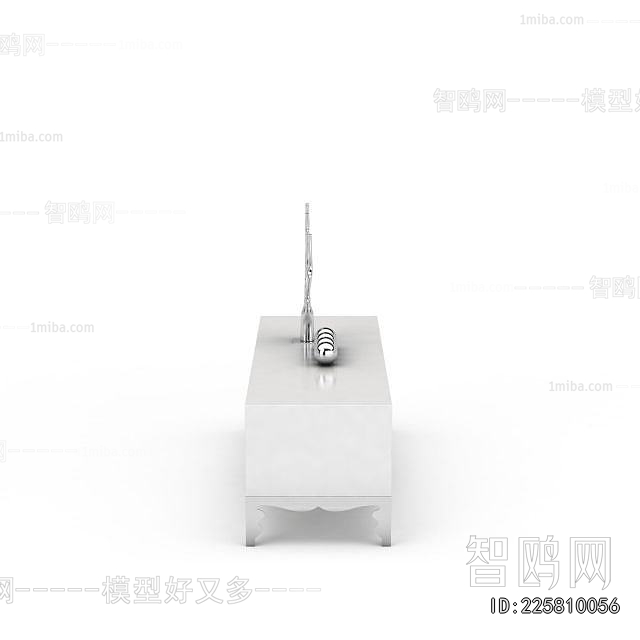 Simple European Style TV Cabinet