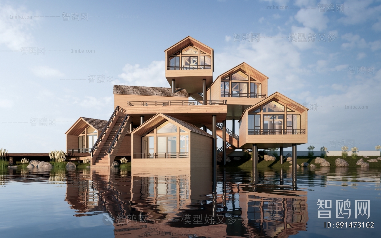 Modern Appearance Of Commercial Building