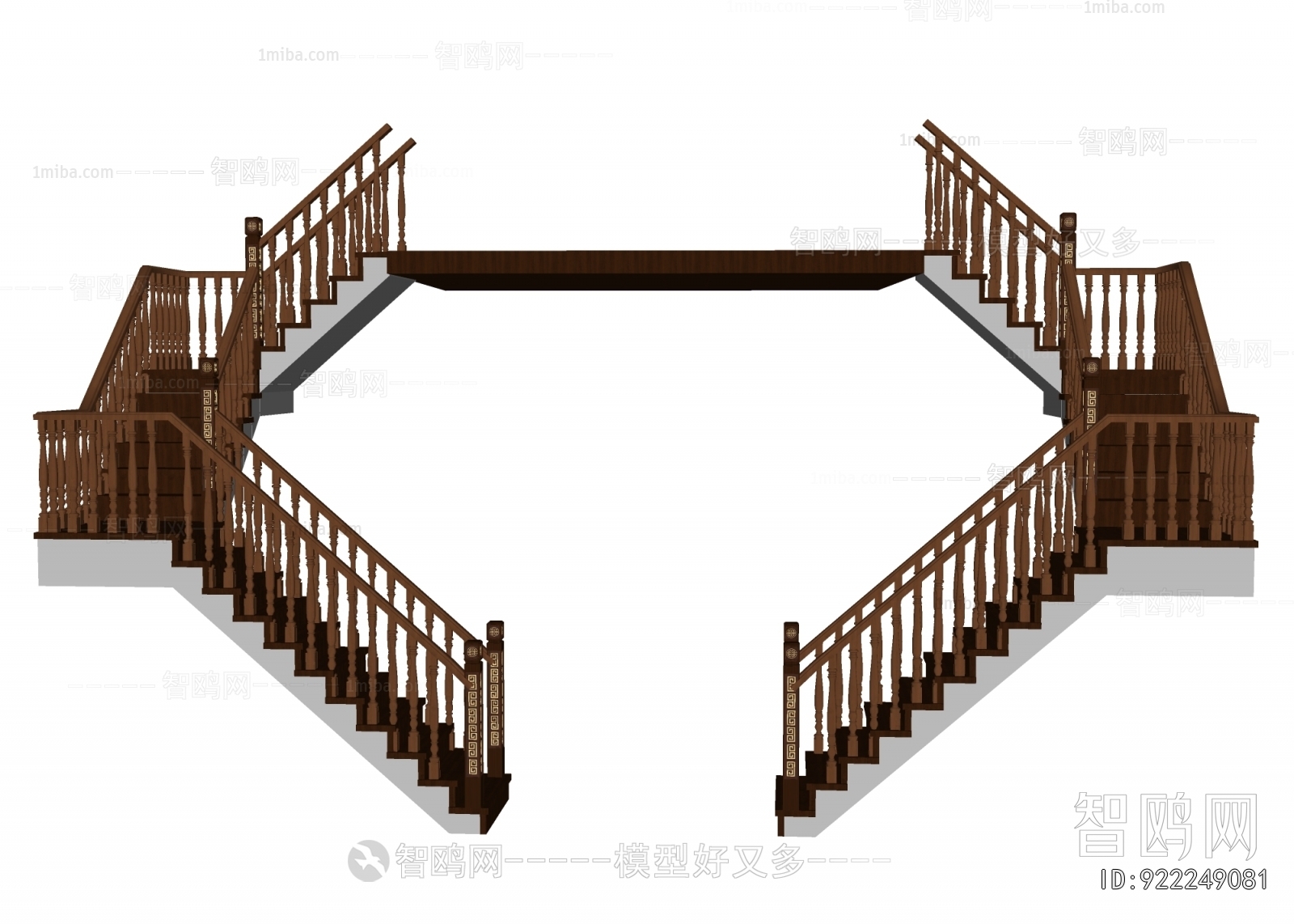 New Chinese Style Staircase