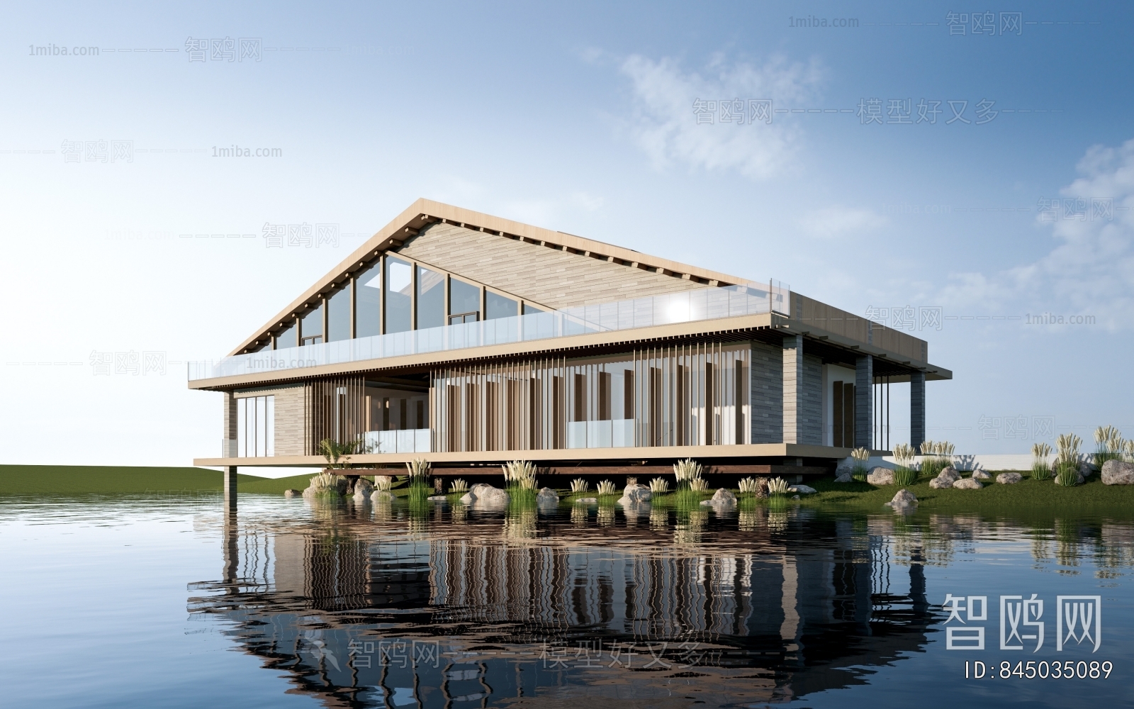 Modern Appearance Of Commercial Building