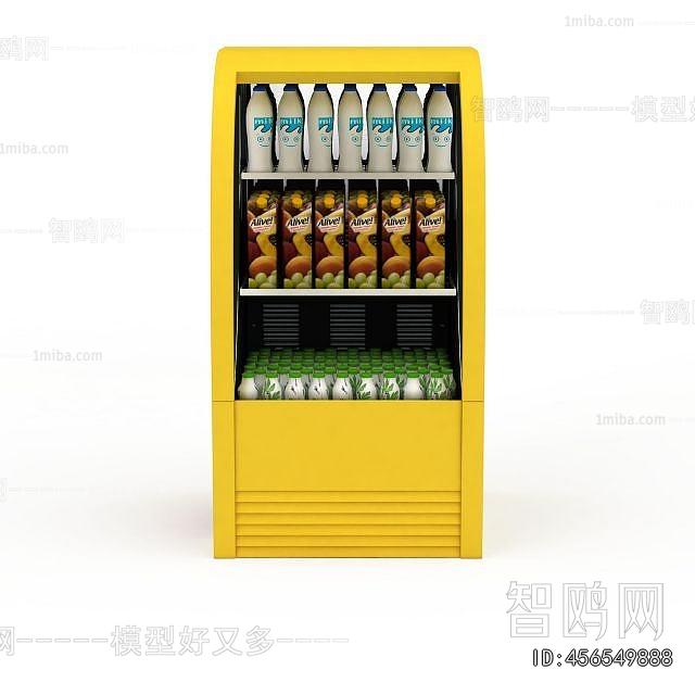 Modern Supermarket Shelf