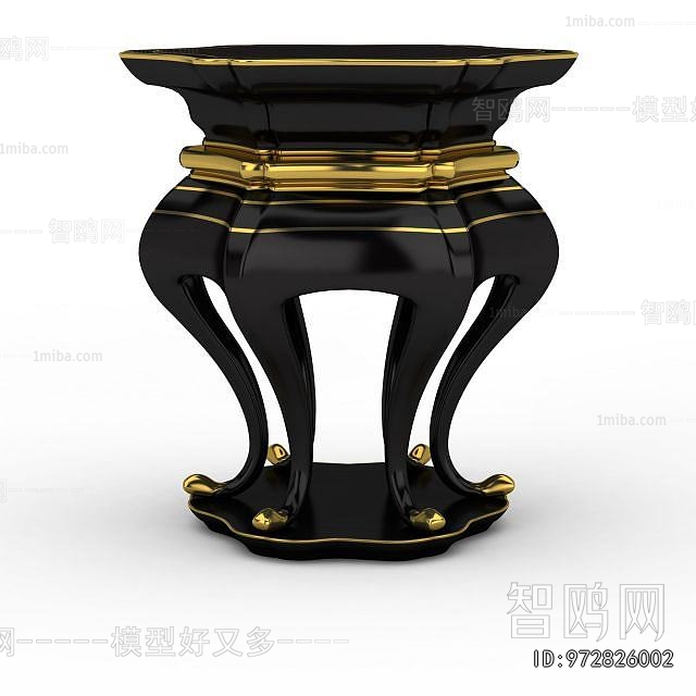 Simple European Style Stool