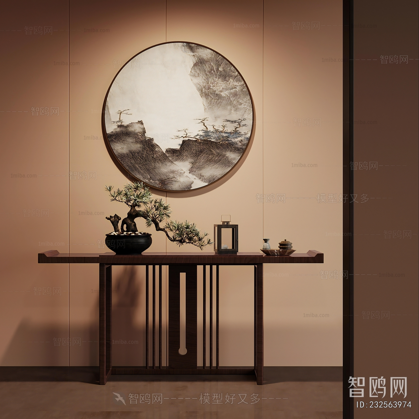 New Chinese Style Console