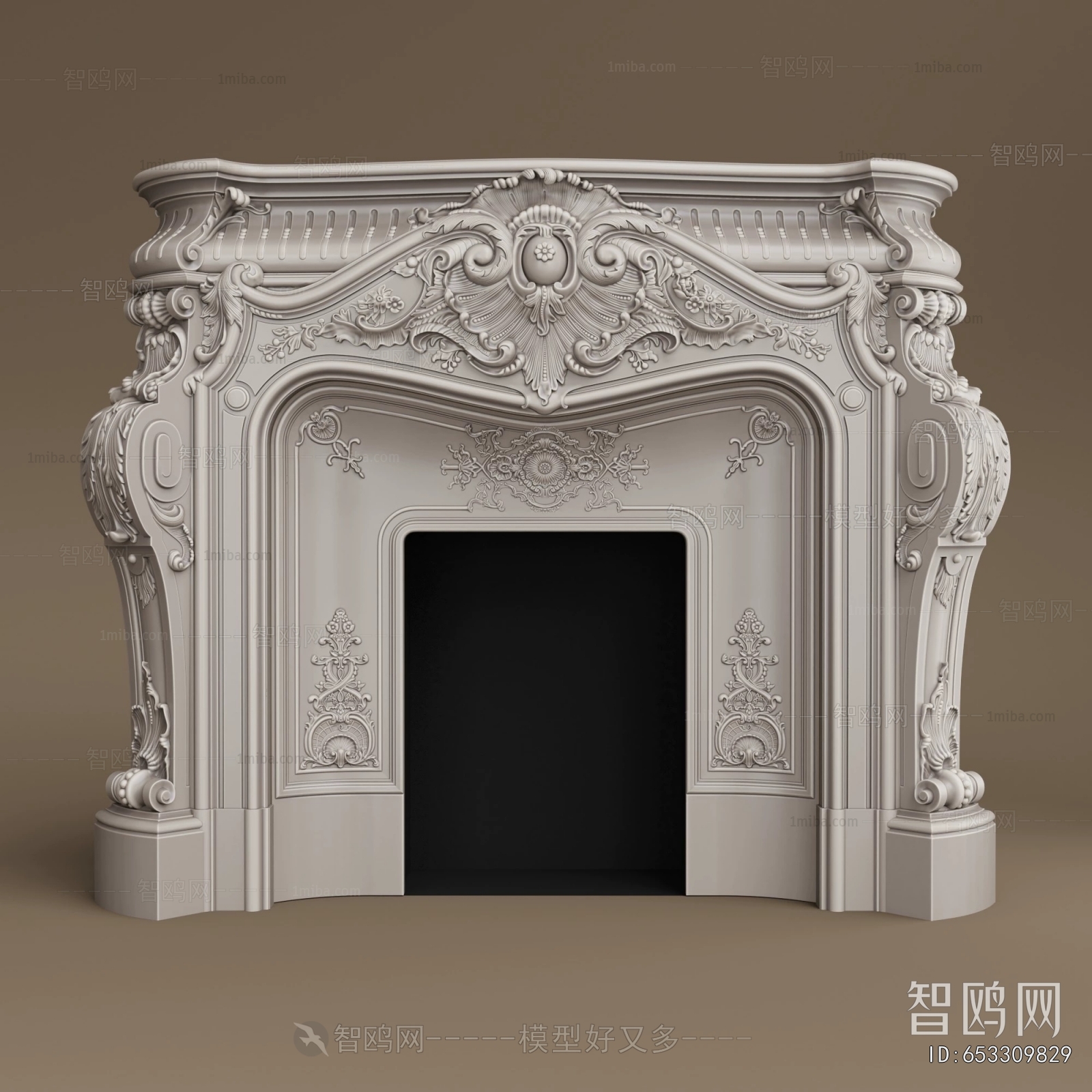 European Style Fireplace