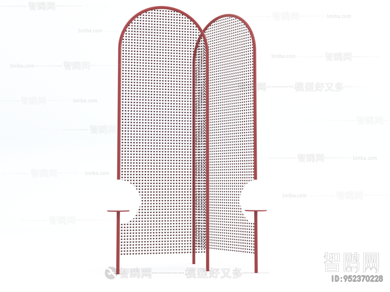 Modern Metal Screen Partition