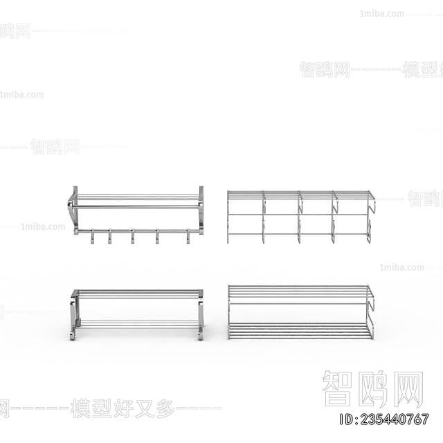 Modern Bathroom Rack