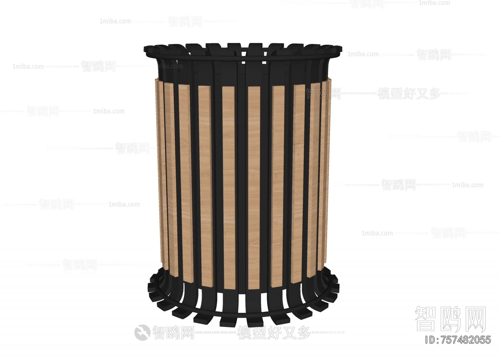 Modern Trash Can