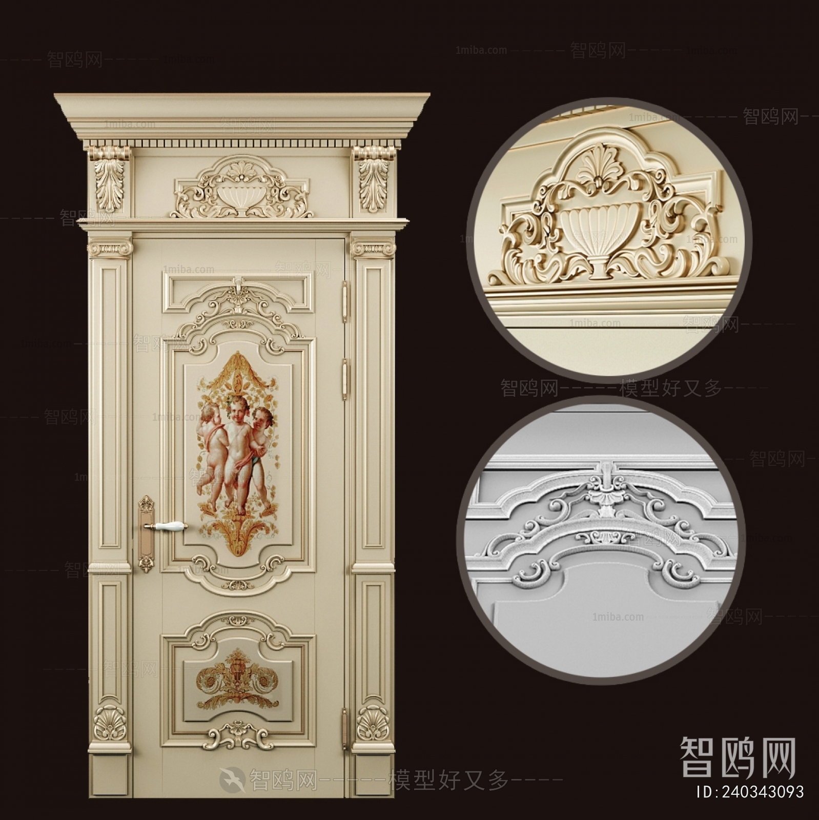 European Style Single Door