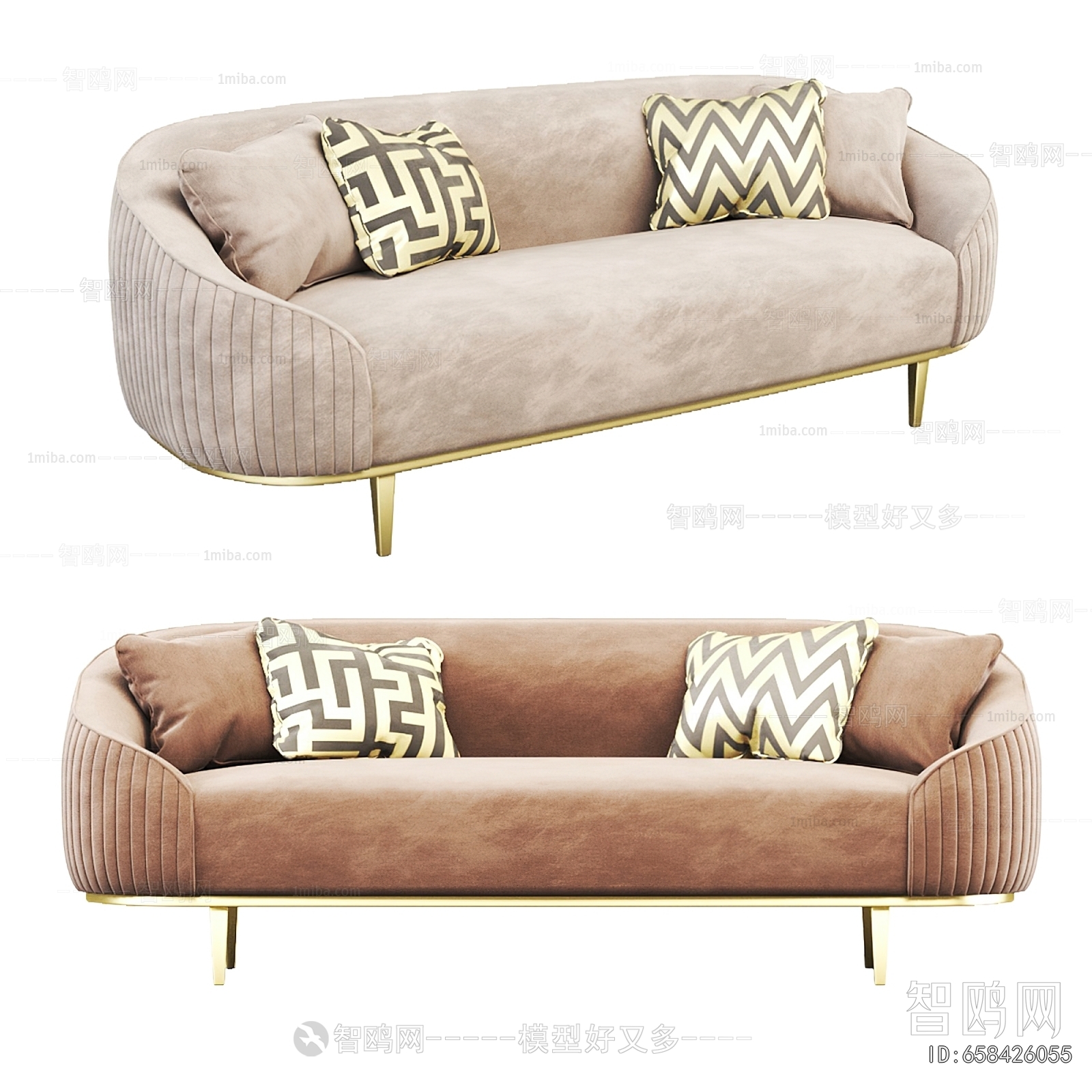 Modern Multi Person Sofa