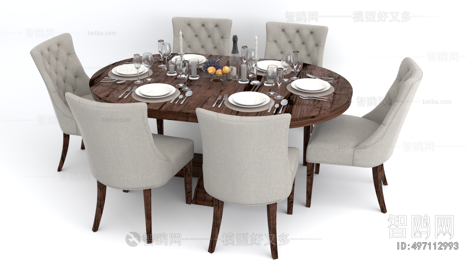 American Style Dining Table And Chairs