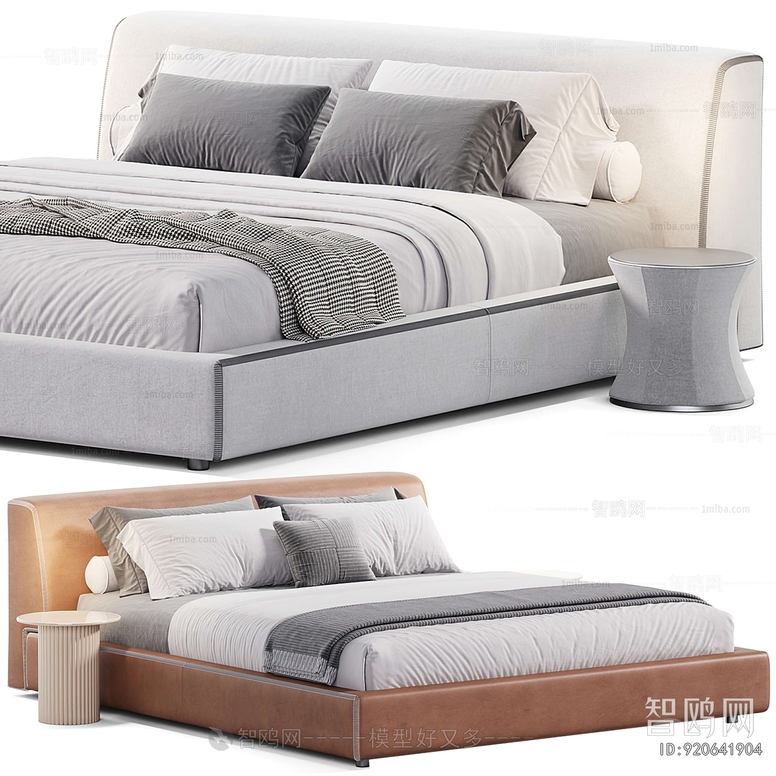 Modern Double Bed