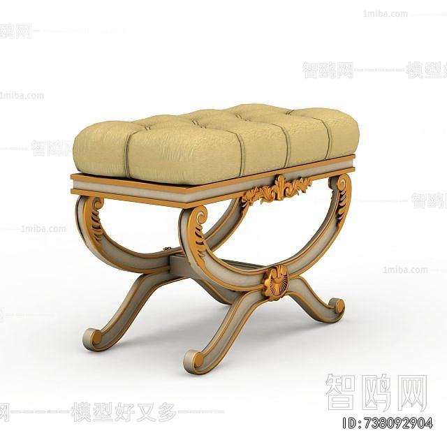 European Style Sofa Stool