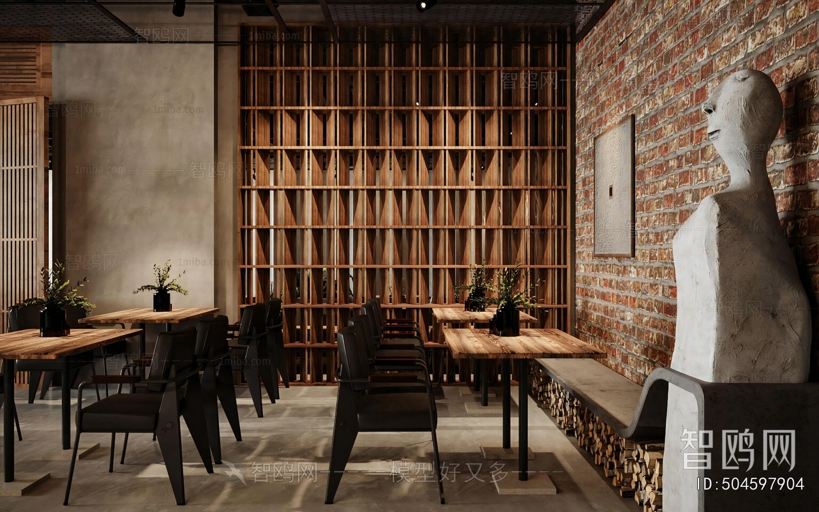 Wabi-sabi Style Restaurant