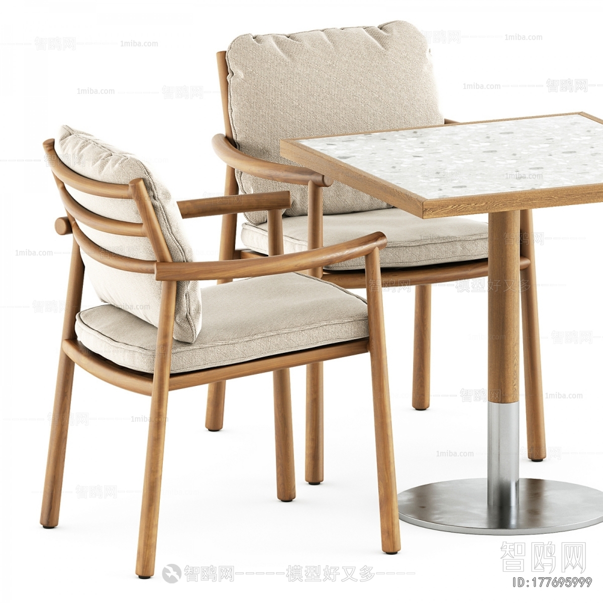 Nordic Style Leisure Table And Chair