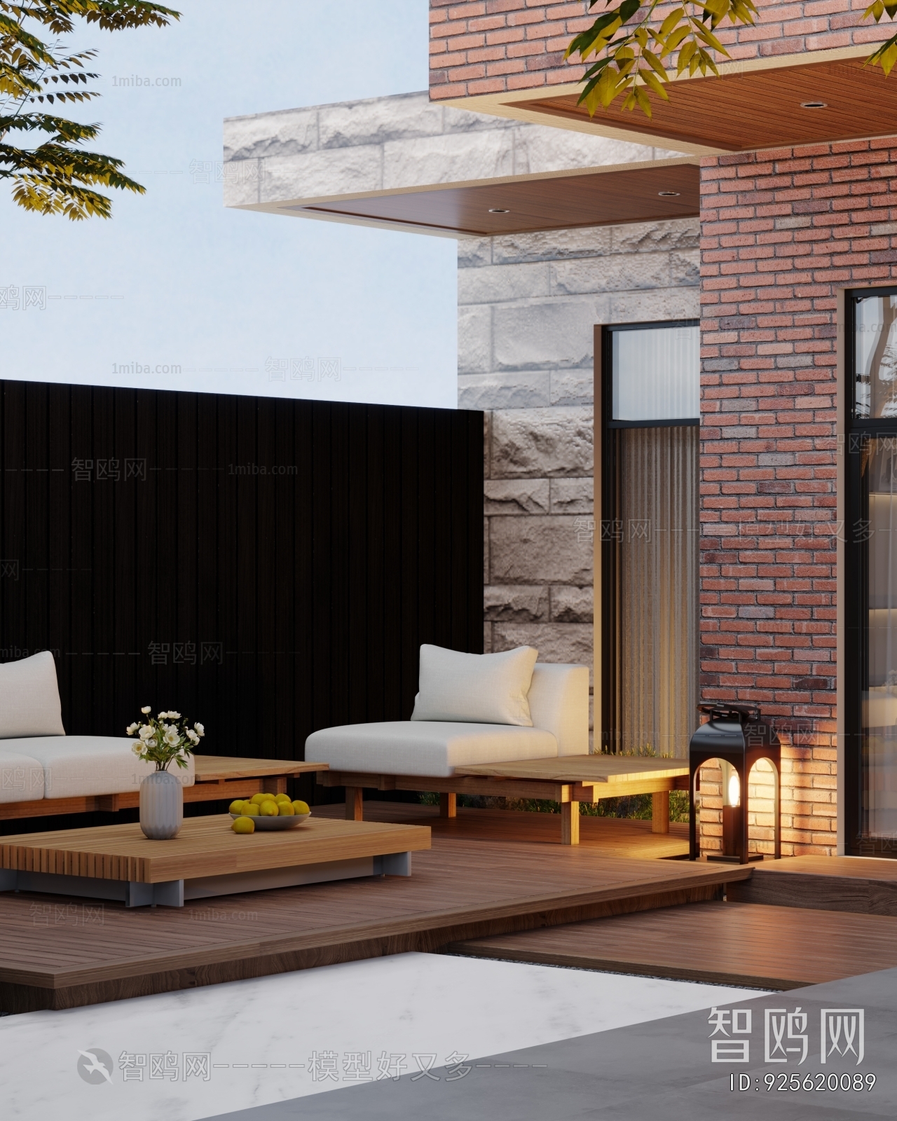 Modern Courtyard/landscape