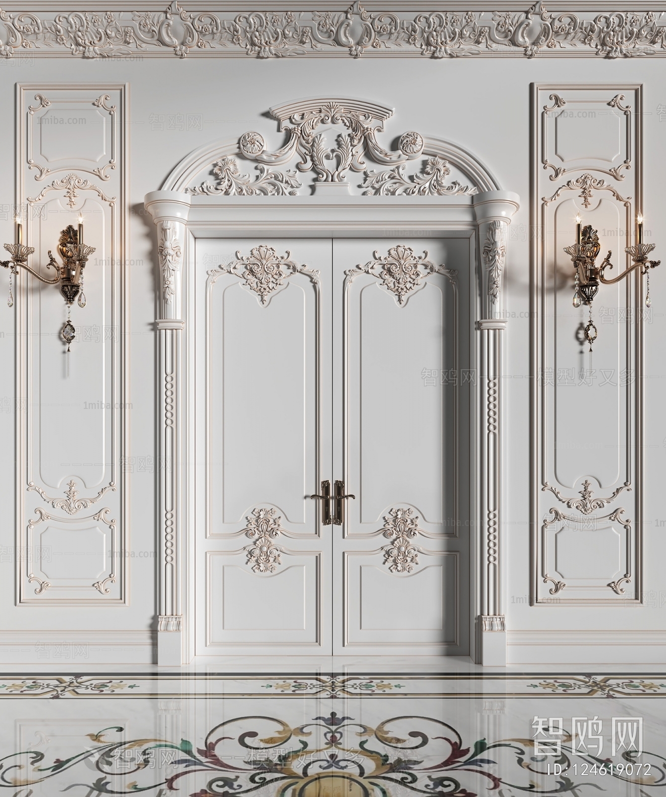 French Style Facade Element