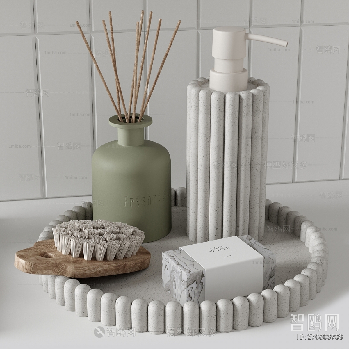 Modern Bathroom Set