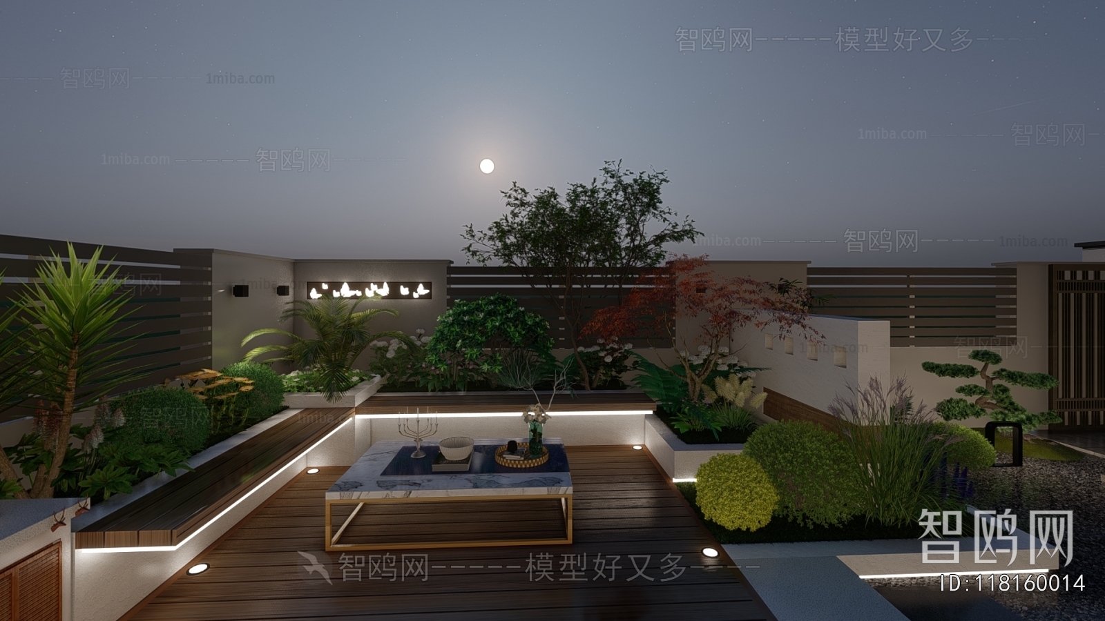 Modern Courtyard/landscape