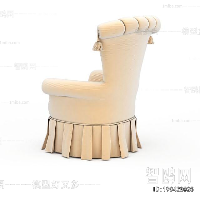 New Classical Style Single Sofa