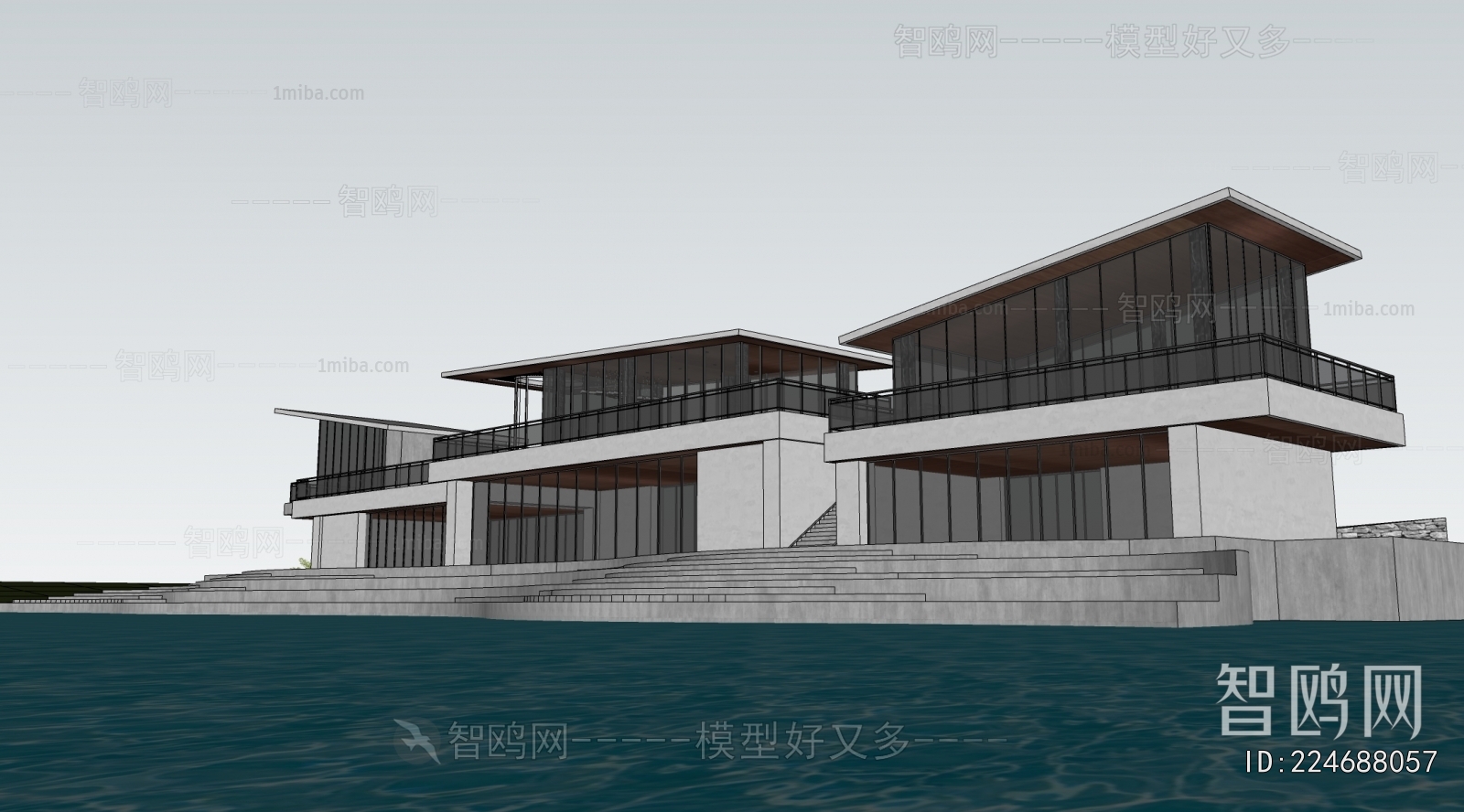 Modern Appearance Of Commercial Building