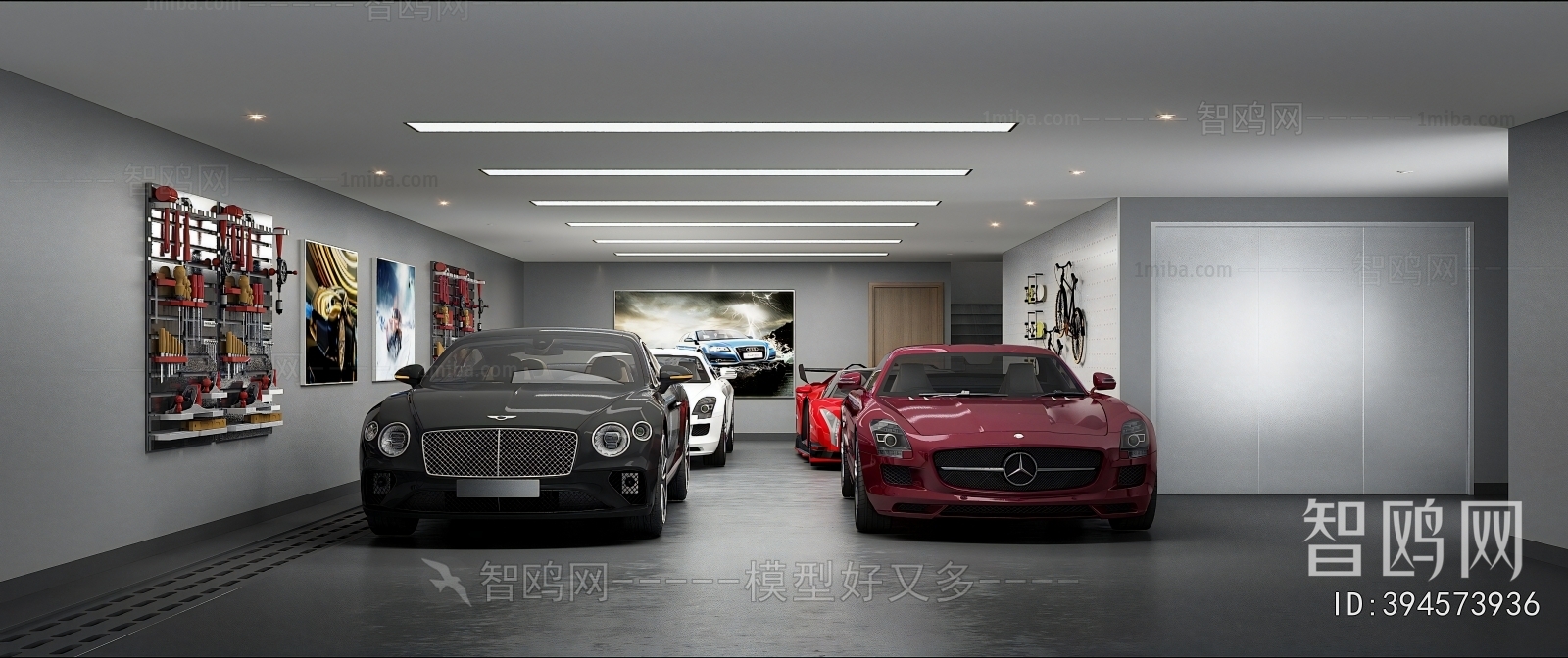Modern Underground Garage