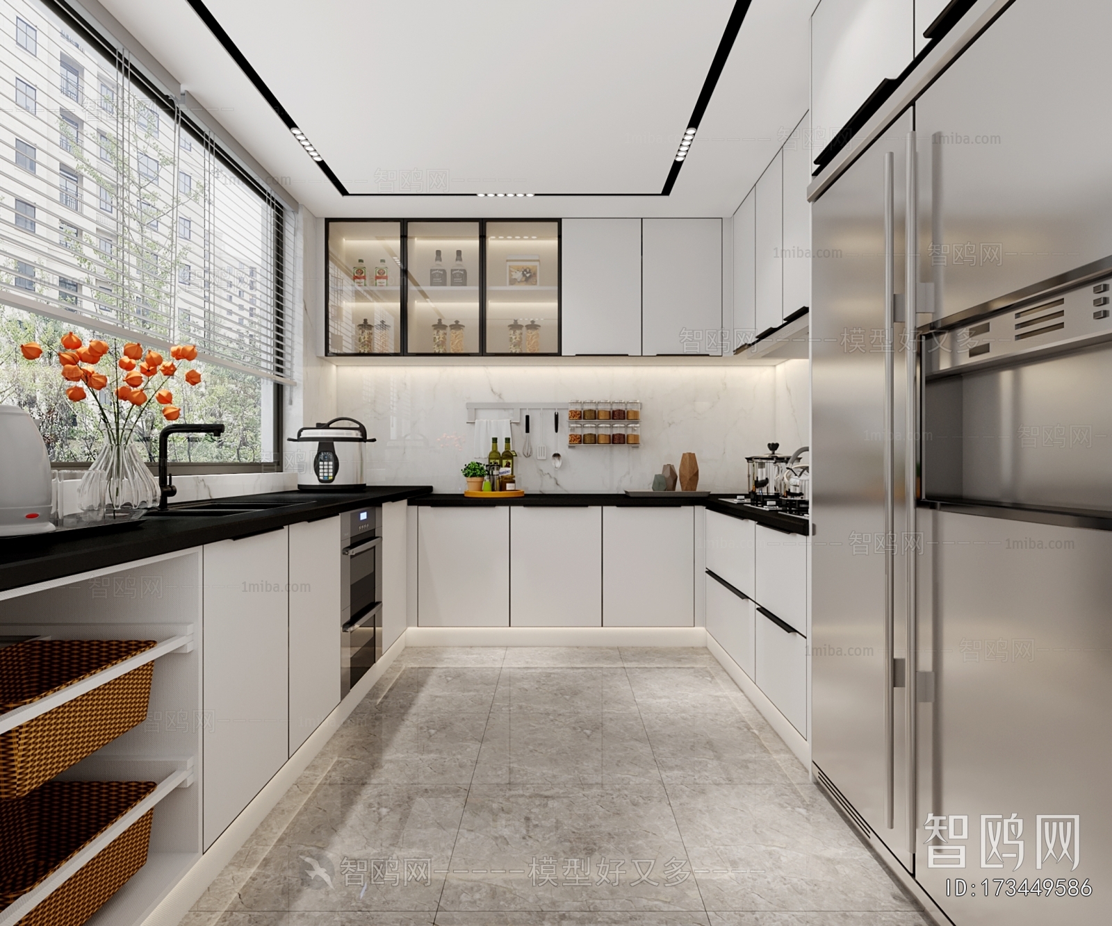 Modern The Kitchen