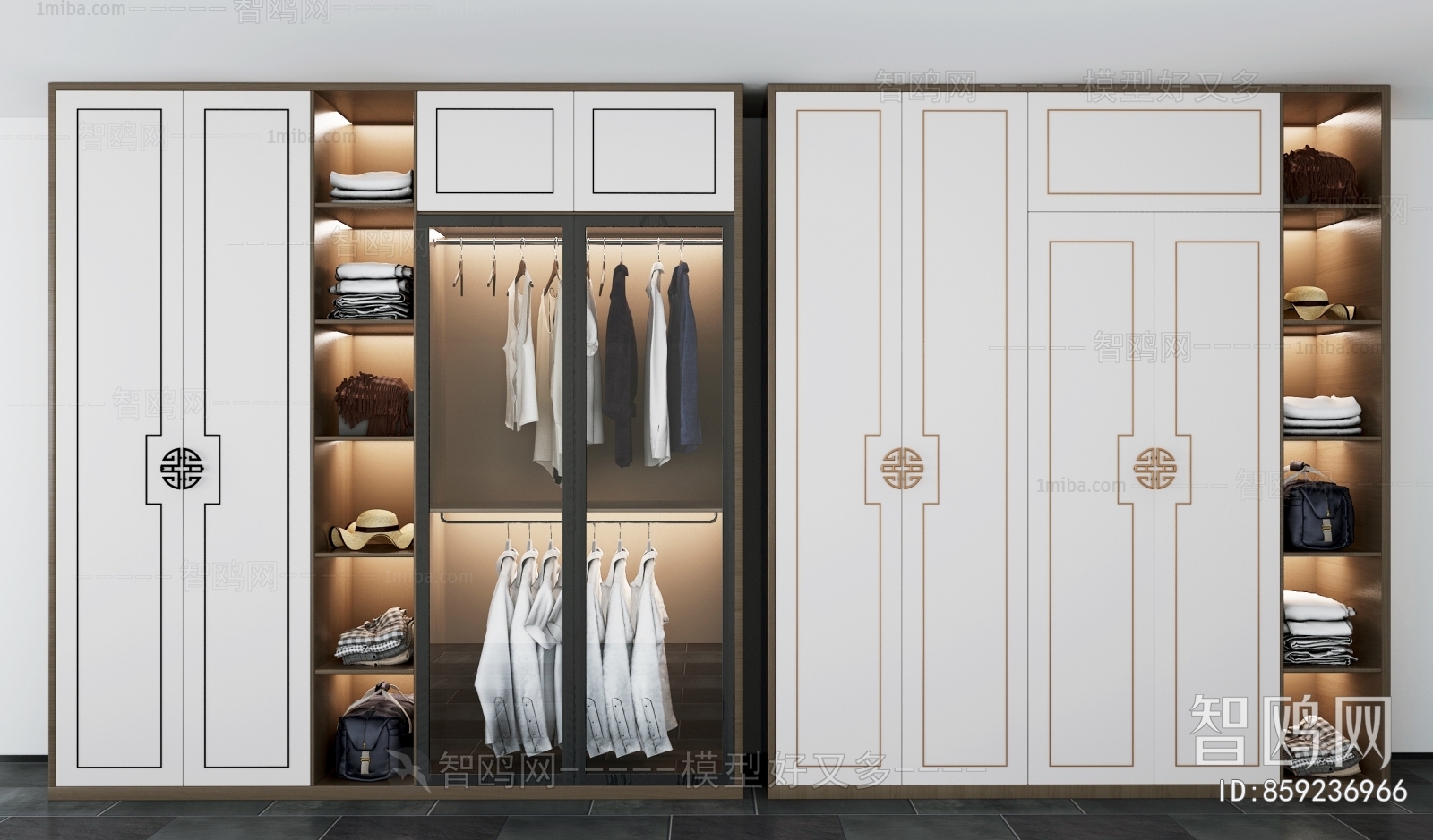 New Chinese Style The Wardrobe