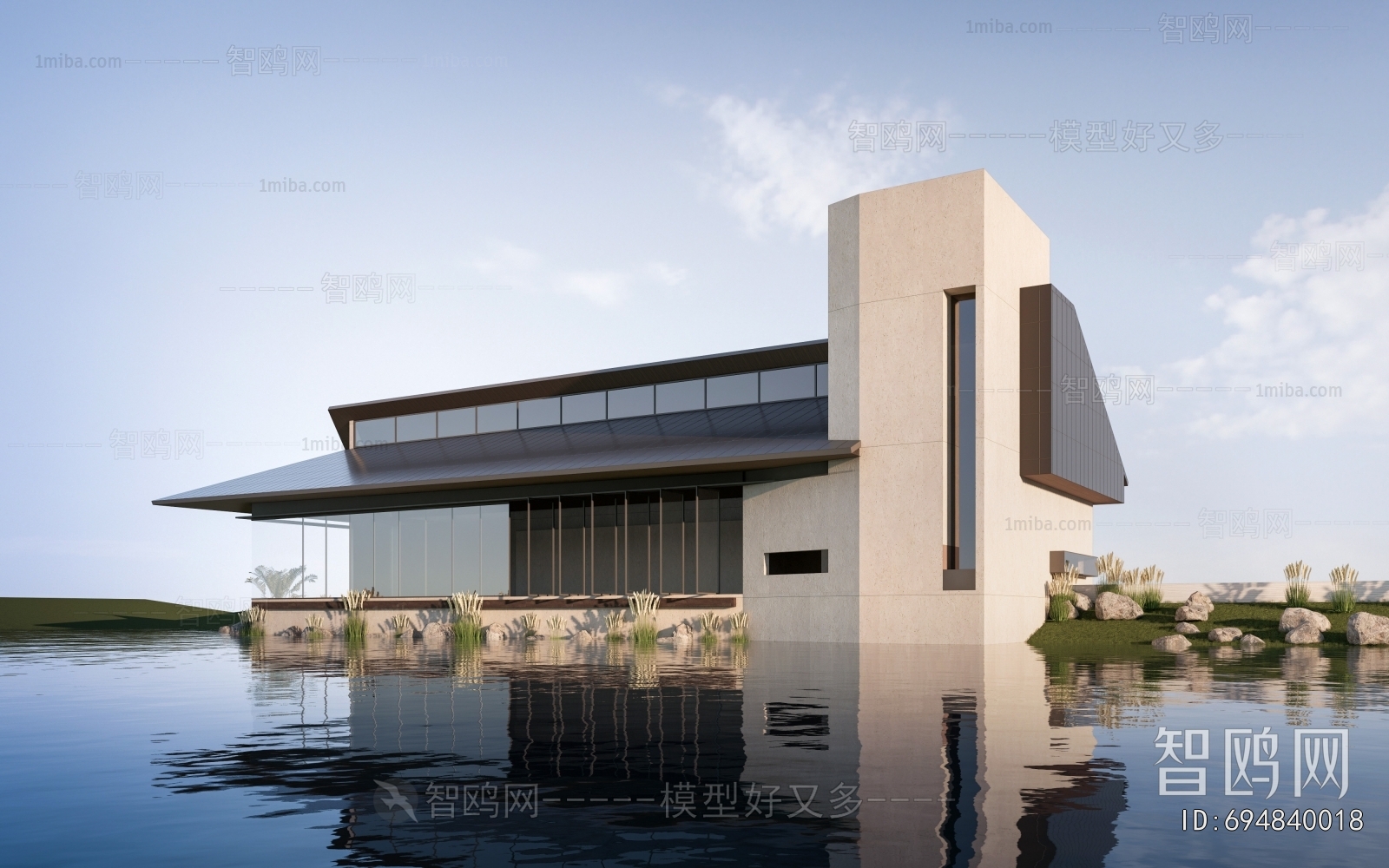 Modern Appearance Of Commercial Building