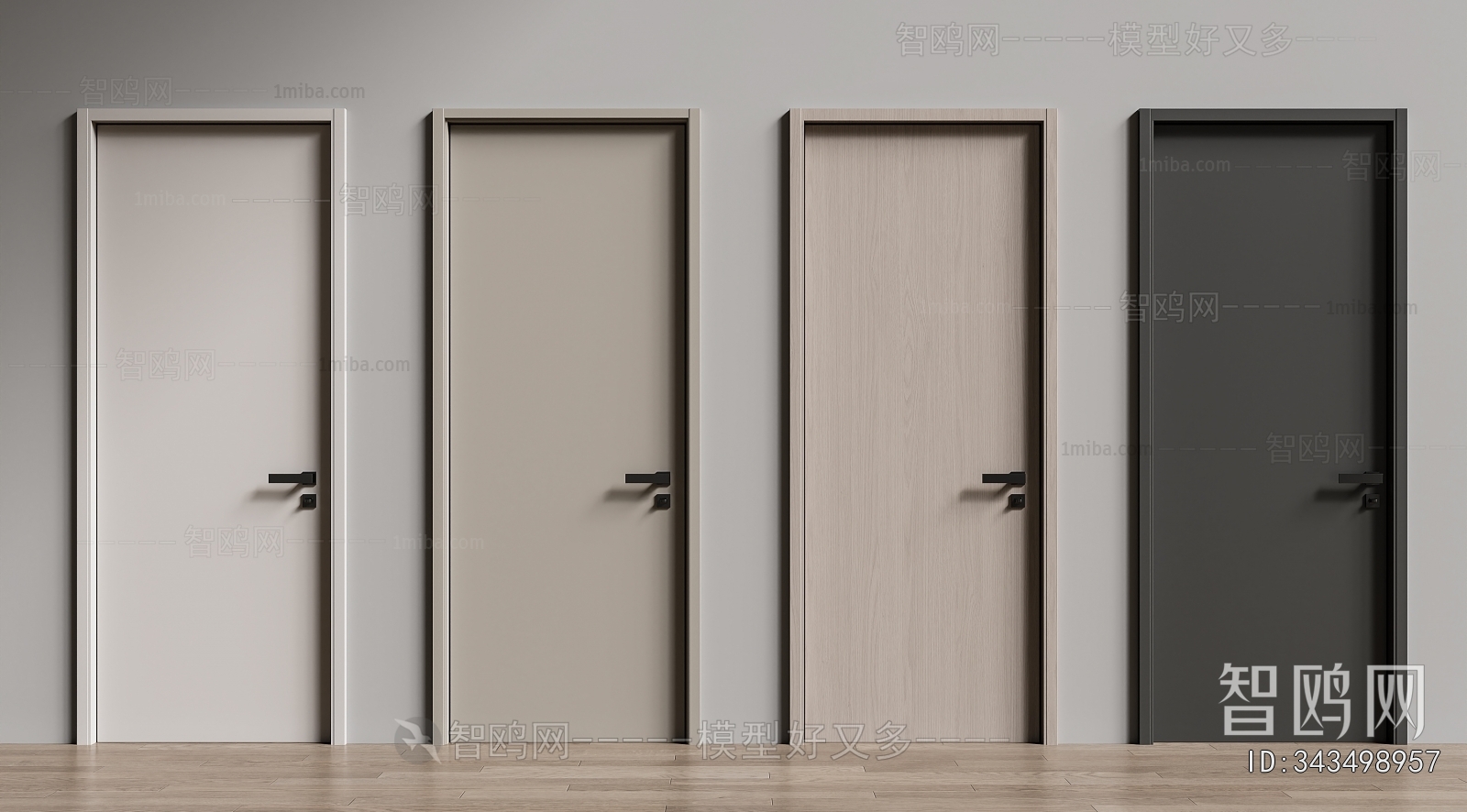 Modern Single Door