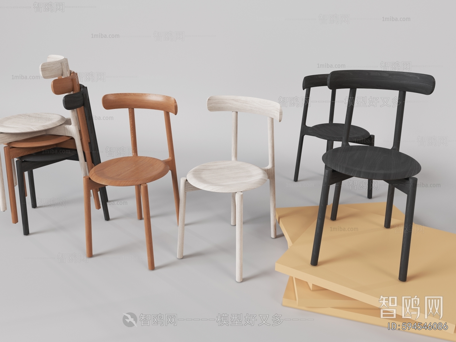 Nordic Style Single Chair
