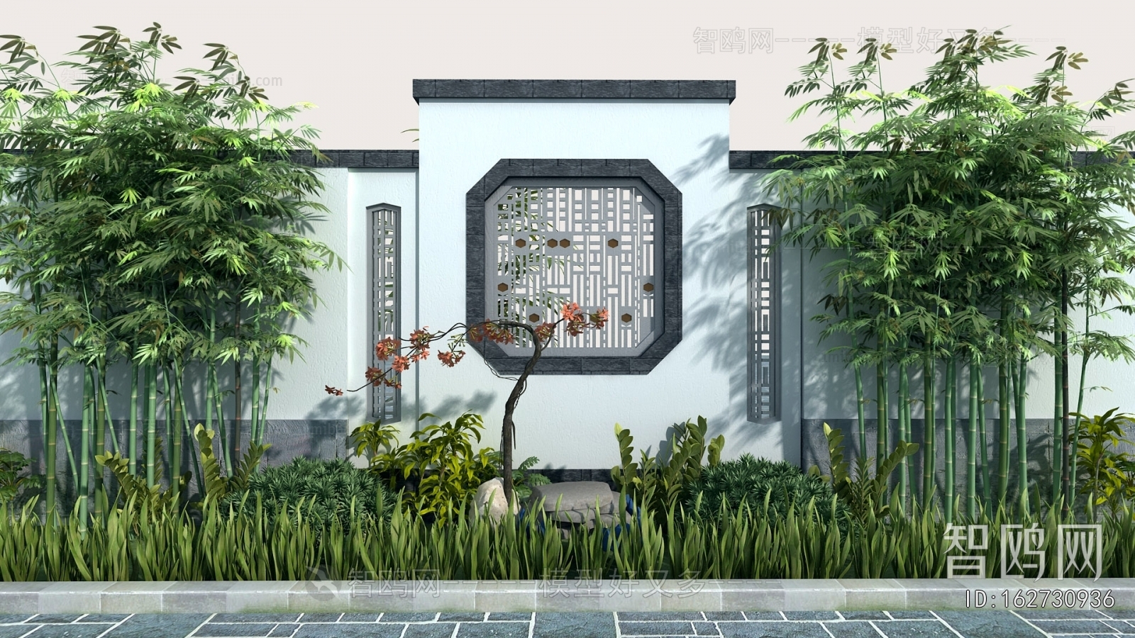 New Chinese Style Landscape Wall