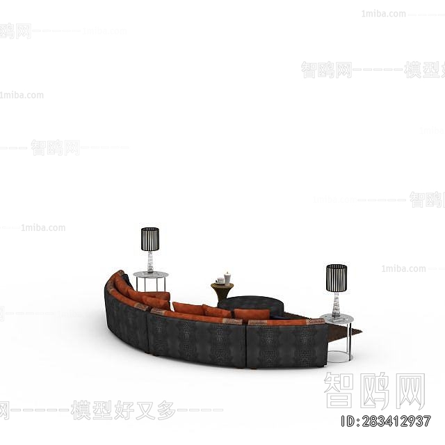 Modern Curved Sofa