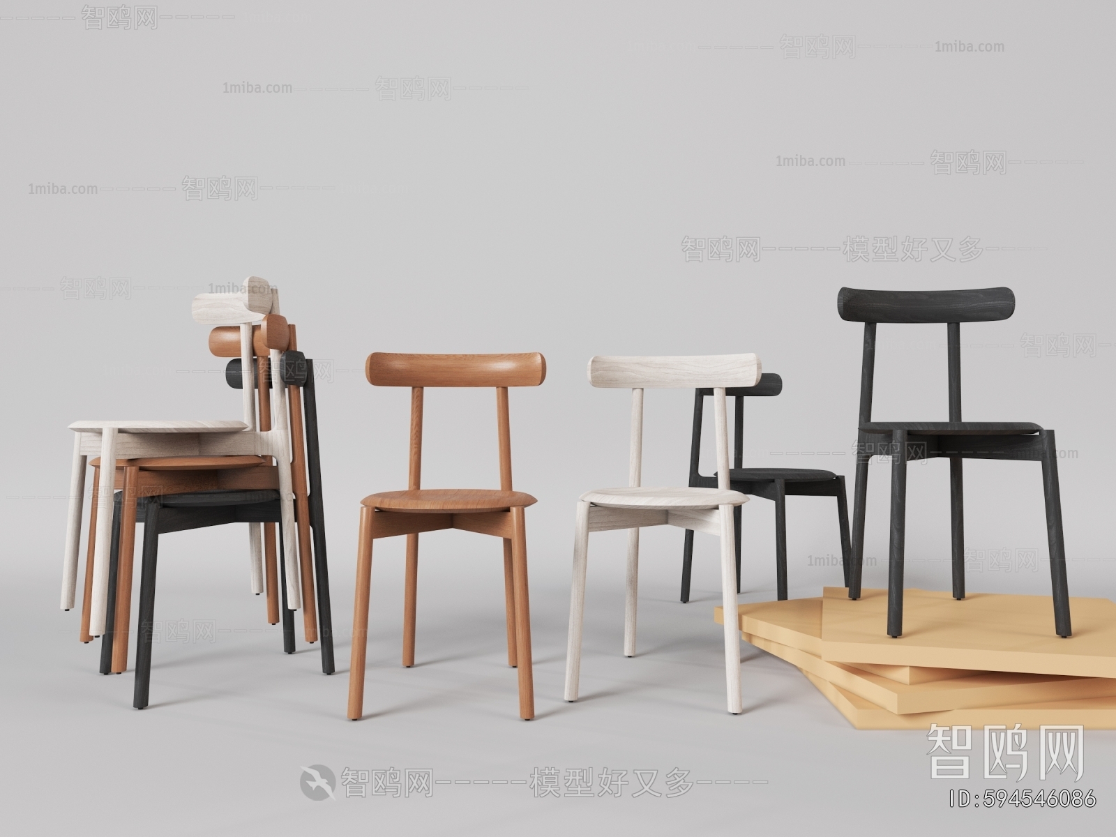 Nordic Style Single Chair