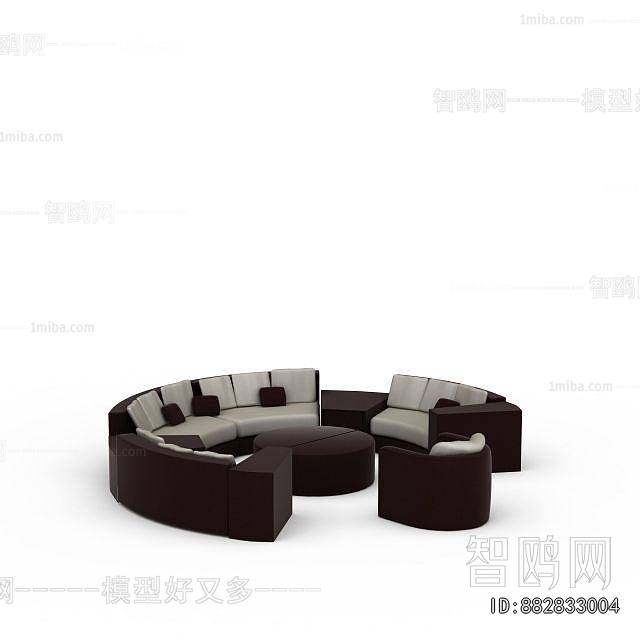 Modern Curved Sofa