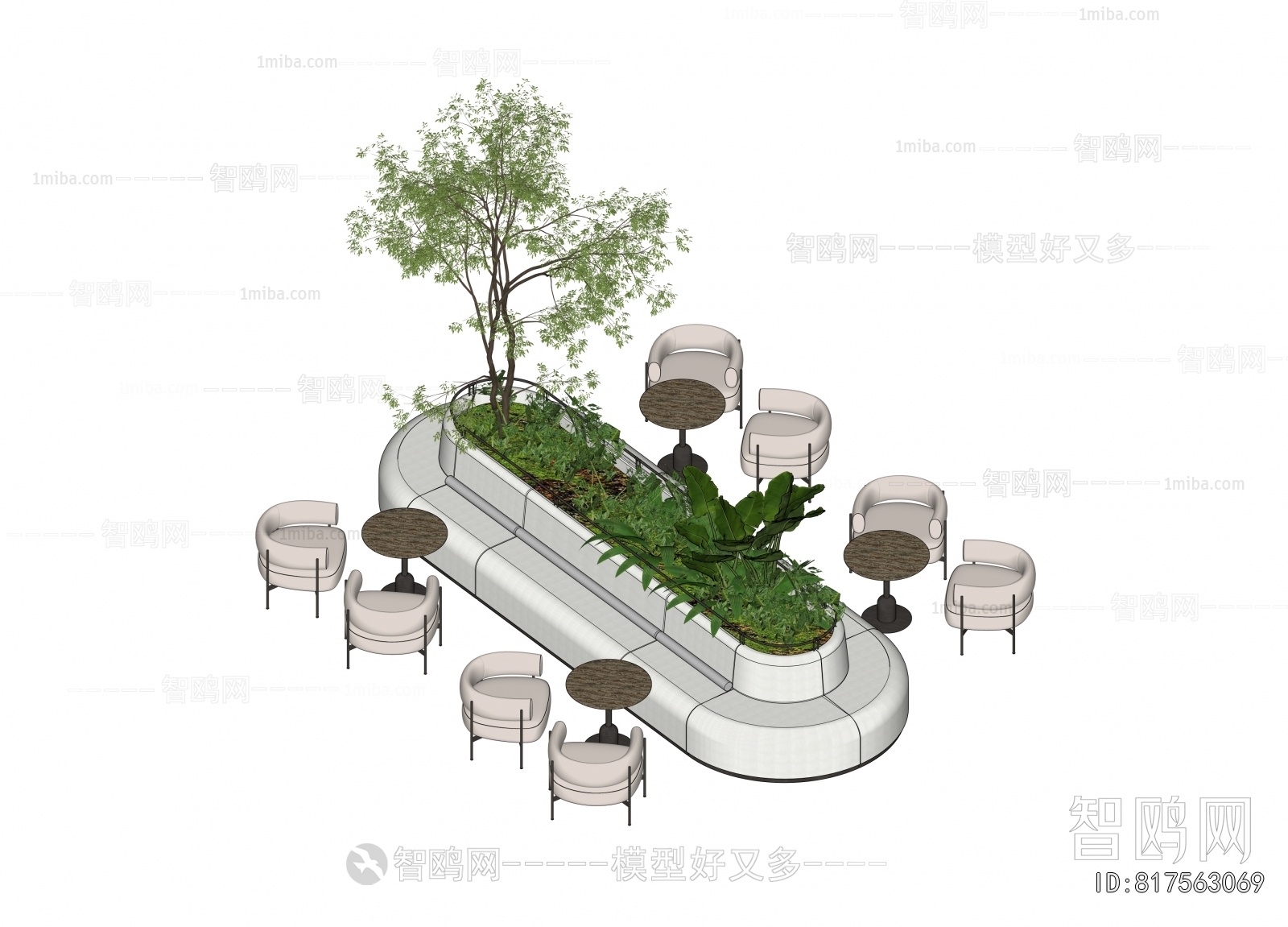 Modern Card Seat Sofa