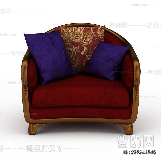 European Style Single Sofa