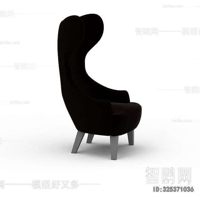 Simple European Style Single Sofa