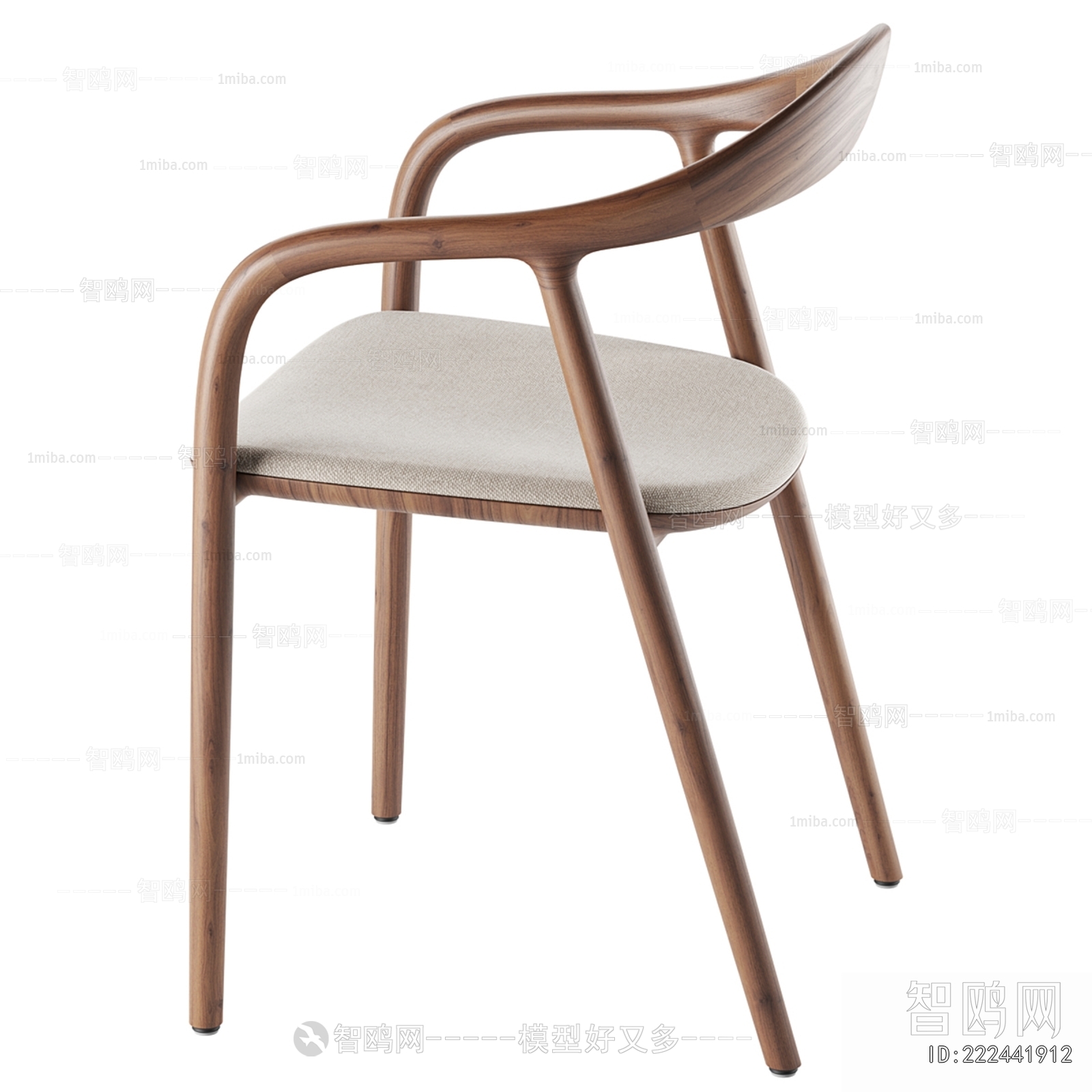 Nordic Style Single Chair
