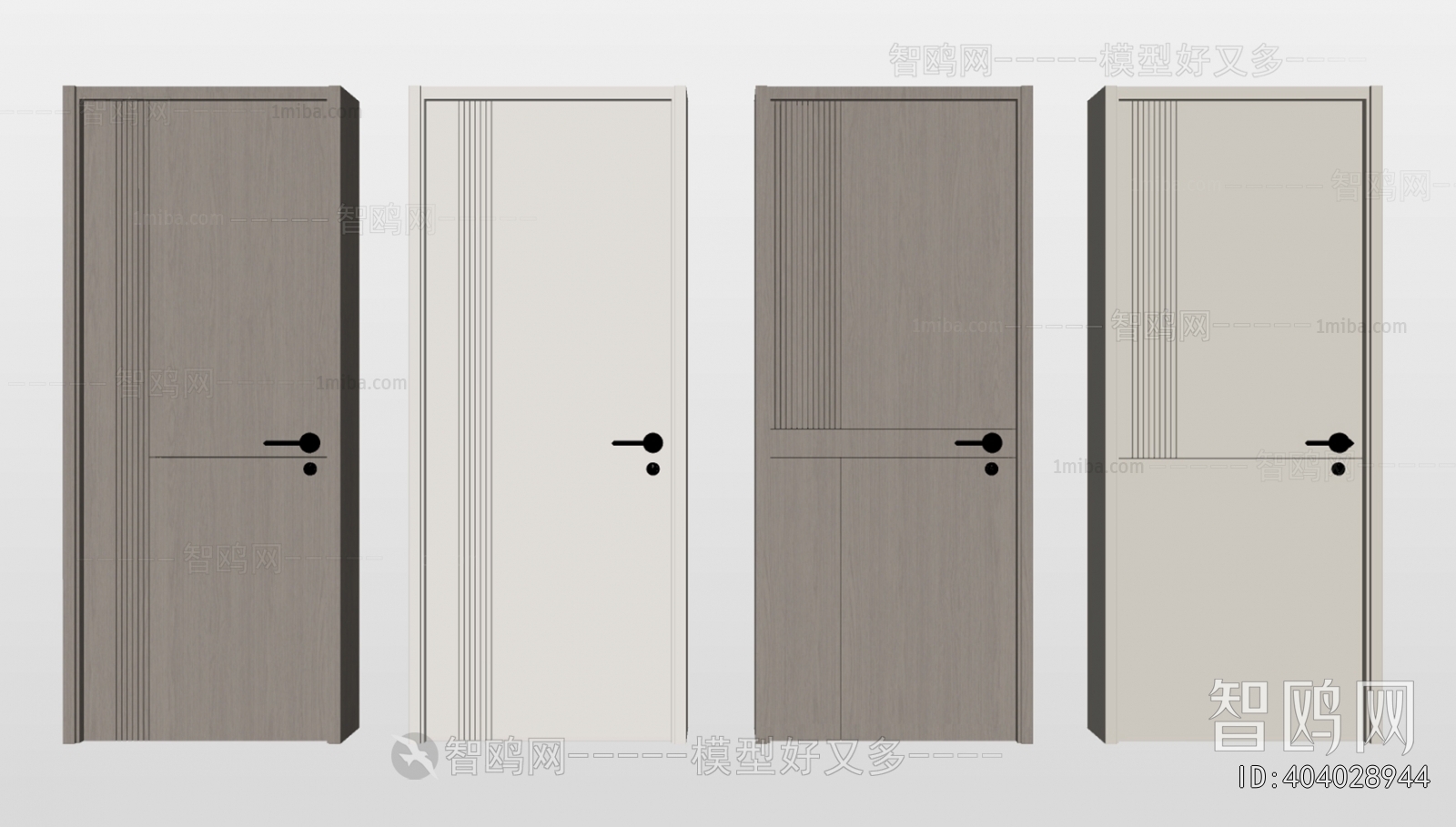 Modern Single Door