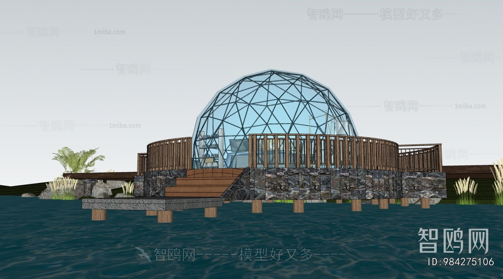 Modern Appearance Of Commercial Building