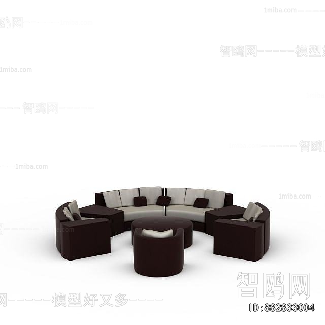 Modern Curved Sofa