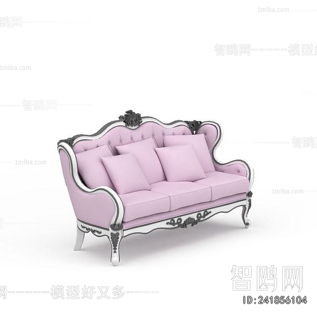 European Style Three-seat Sofa