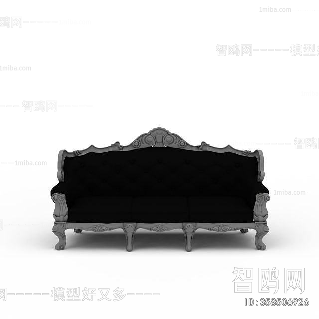 European Style Three-seat Sofa