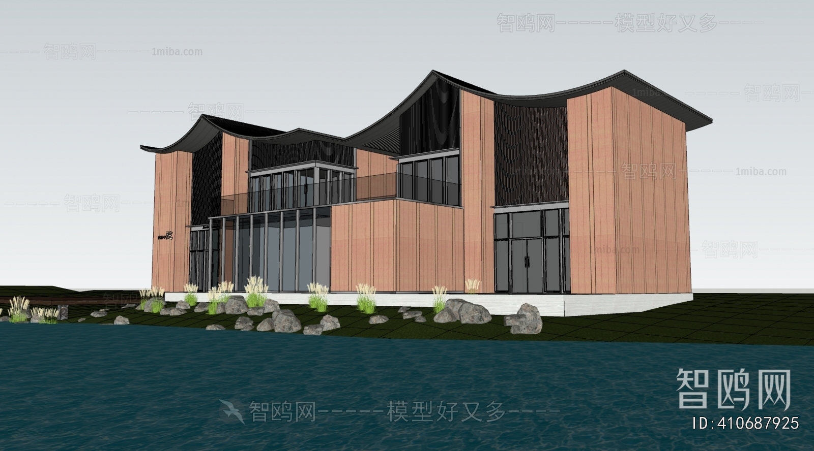 Modern Appearance Of Commercial Building