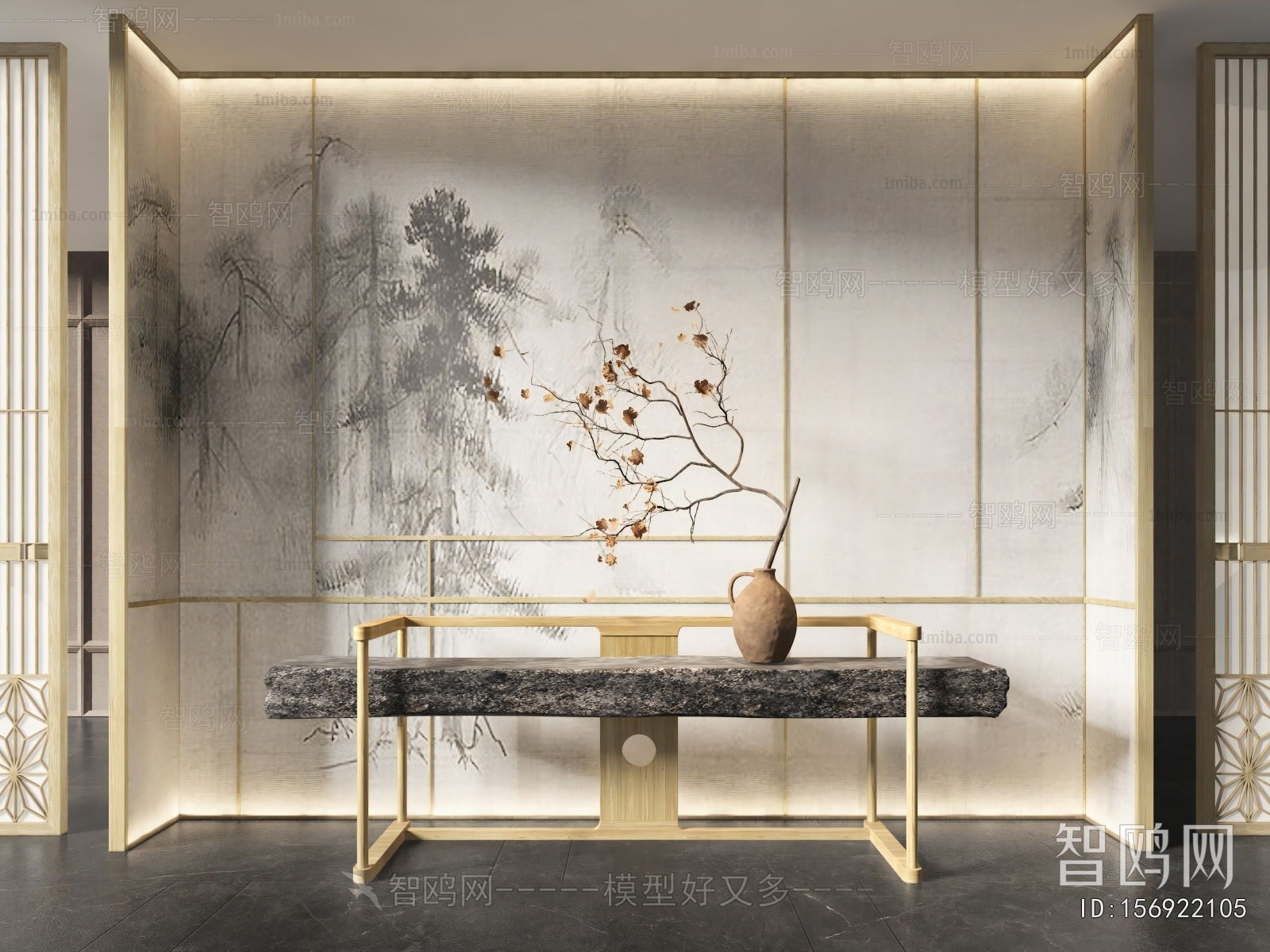 New Chinese Style Console