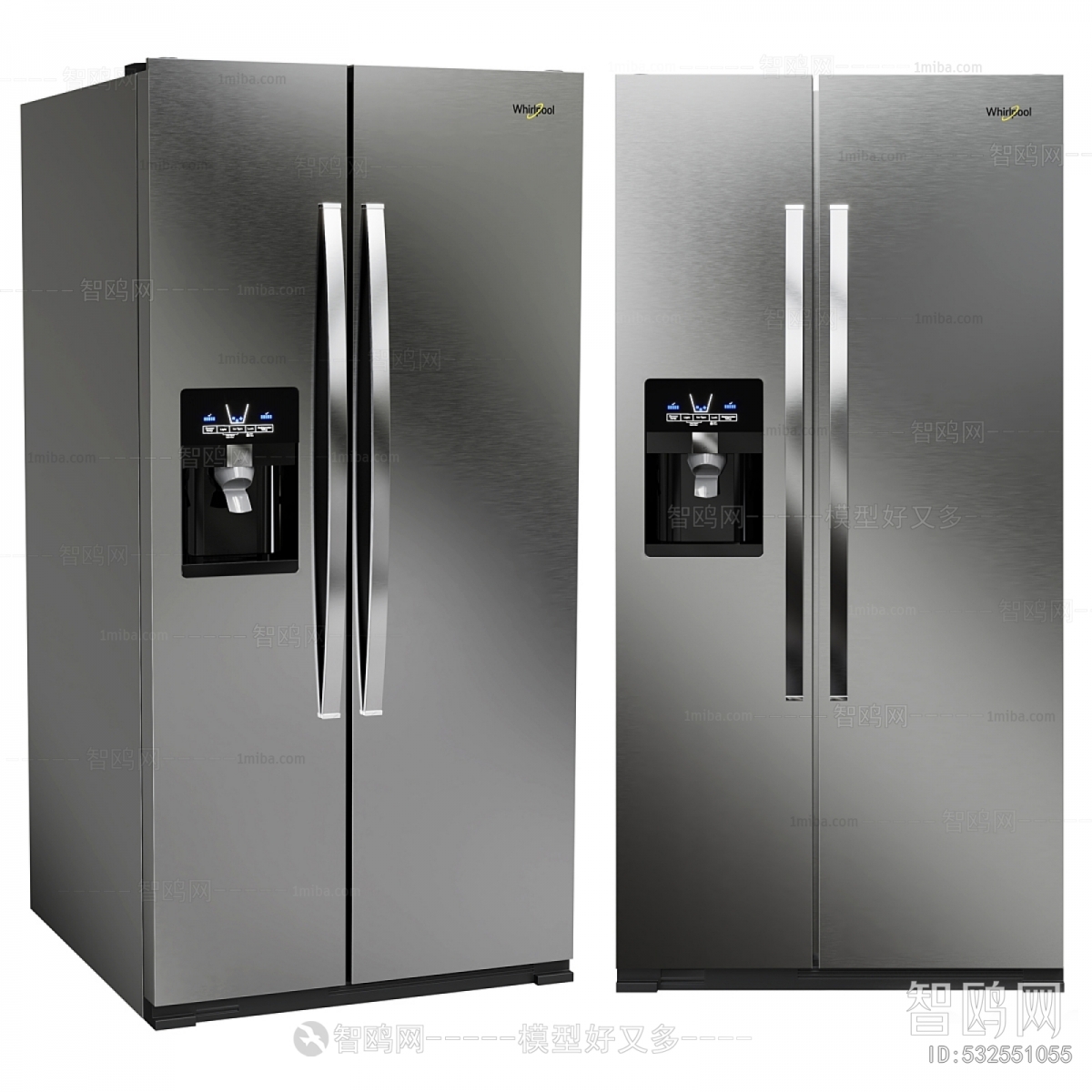 Modern Refrigerator Freezer